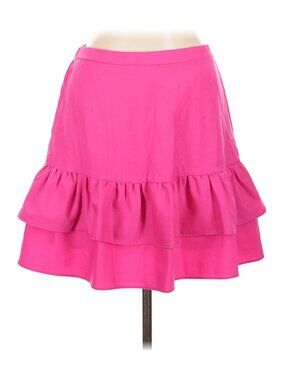 J Crew Pink wool skirt
